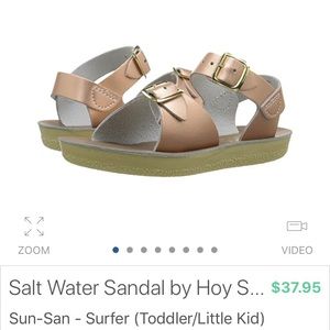 Rose Gold Salt Water Sandals
